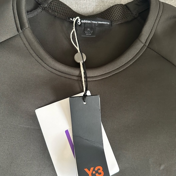Adidas Y-3 Yoshi Yamamoto Sweatshirt Tracktop Tech Neoprene XL grey - Picture 2 of 4
